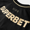 Camisa São Paulo III 25/26 s/n° Torcedor Comemorativa New Balance Masculina - Preto+Vermelho