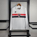 Camisa São Paulo Home 24/25 - New Balance Torcedor Manga Comprida