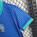 Kit Infantil Brasil Away 24/25 - Nike Infantil